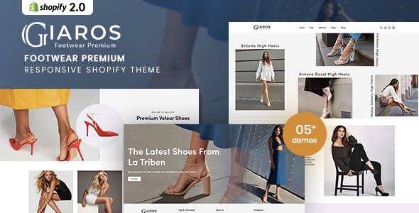 Shopify主题Giaros 1.0 女鞋鞋子专卖店跨境电商Shopify主题 - 图片1 Shopify主题Giaros 1.0 女鞋鞋子专卖店跨境电商Shopify主题 - 图片1