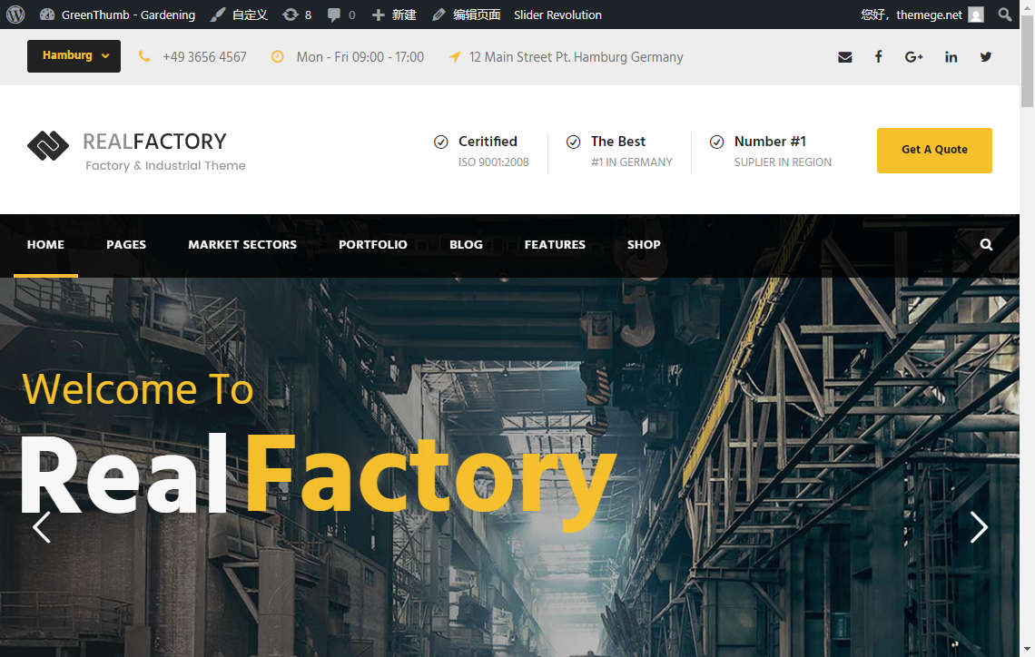 Real Factory(v1.4.9)工厂工业能源运输业建筑业网站WordPress主题 - 图片3 Real Factory(v1.4.9)工厂工业能源运输业建筑业网站WordPress主题 - 图片3