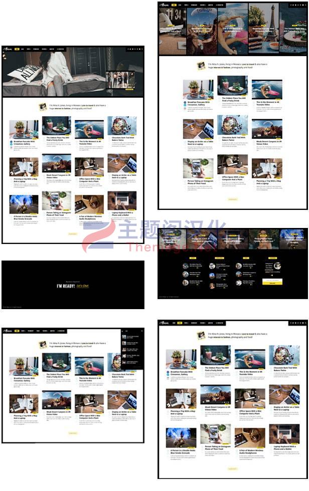 WordPress主题Alinan 2.8 瀑布流个人博客Vlog视频博客模板 - 图片2 WordPress主题Alinan 2.8 瀑布流个人博客Vlog视频博客模板 - 图片2