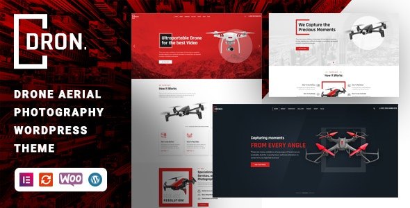 Dronsa无人机经销商WordPress主题_航拍摄影网站模板 - 图片1 Dronsa无人机经销商WordPress主题_航拍摄影网站模板 - 图片1
