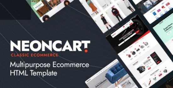 HTML模版NeonCart 1.0 多用途Bootstrap 5 & 4电子商务网站HTML5模版 - 图片1 HTML模版NeonCart 1.0 多用途Bootstrap 5 & 4电子商务网站HTML5模版 - 图片1
