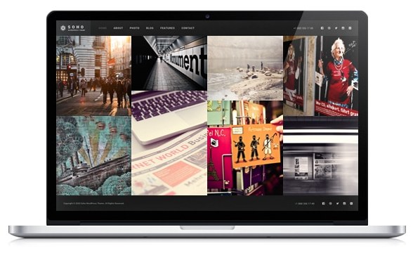 WordPress主题SOHO 2.8.4 摄影摄像作品集展示WP主题(销量3,493套) - 图片3