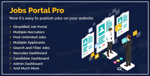 Jobs Portal Pro求职招聘系统WordPress插件V2.6 Jobs Portal Pro求职招聘系统WordPress插件V2.6