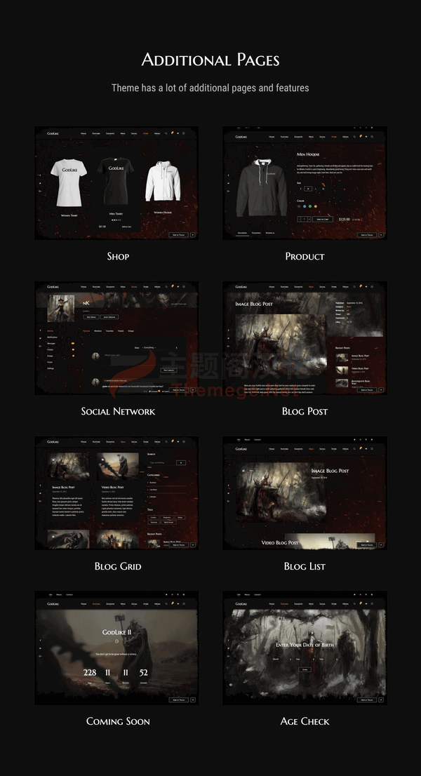 Godlike(v2.9.19)游戏门户和游戏购物网站WordPress主题 - 图片3 Godlike(v2.9.19)游戏门户和游戏购物网站WordPress主题 - 图片3