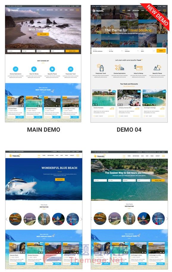 TravelWP v2.1.7 WordPress旅游企业网站主题 - 图片2