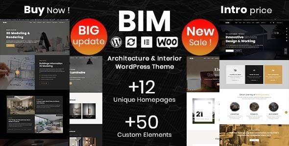 BIM 1.4.0 WordPress建筑建模和室内设计主题 - 图片1 BIM 1.4.0 WordPress建筑建模和室内设计主题 - 图片1