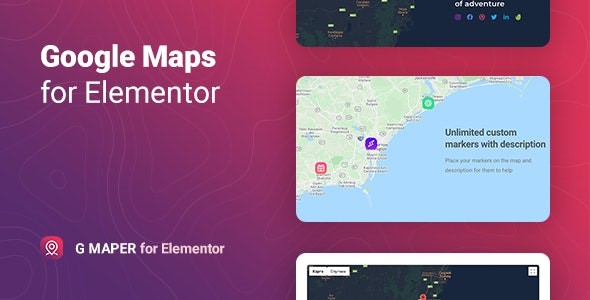 GMaper谷歌地图标记图例Elementor扩展插件 - 图片1 GMaper谷歌地图标记图例Elementor扩展插件 - 图片1