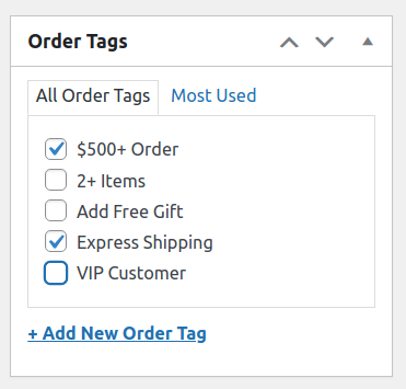 [1.5.1]Order Tags订单标记标签简化订单管理WooCommerce插件-5