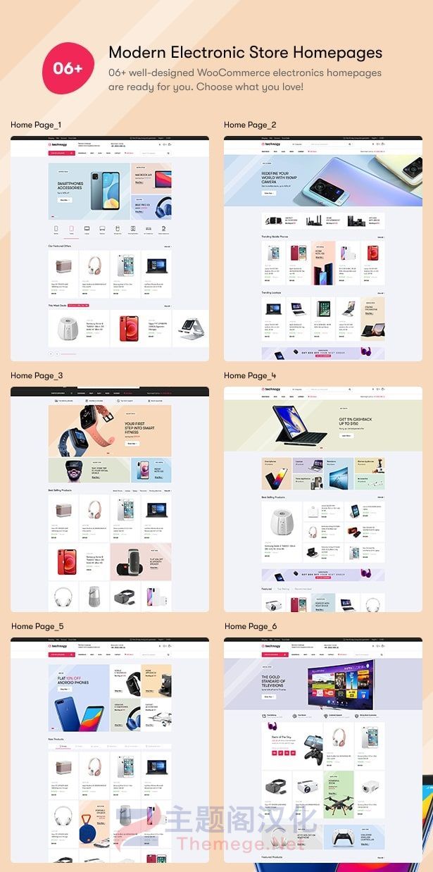 Technocy科技数码3C产品跨境电商WooCommerce主题 - 图片2
