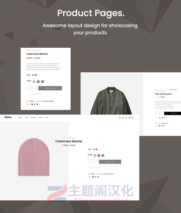 Fisino时装女装配饰跨境电商购物平台WordPress主题V1.2.3 - 图片5 Fisino时装女装配饰跨境电商购物平台WordPress主题V1.2.3 - 图片5