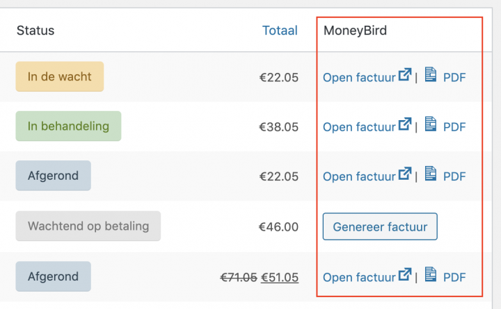 [3.48.0]Moneybird自动发票生成API集成WooCommerce插件-2