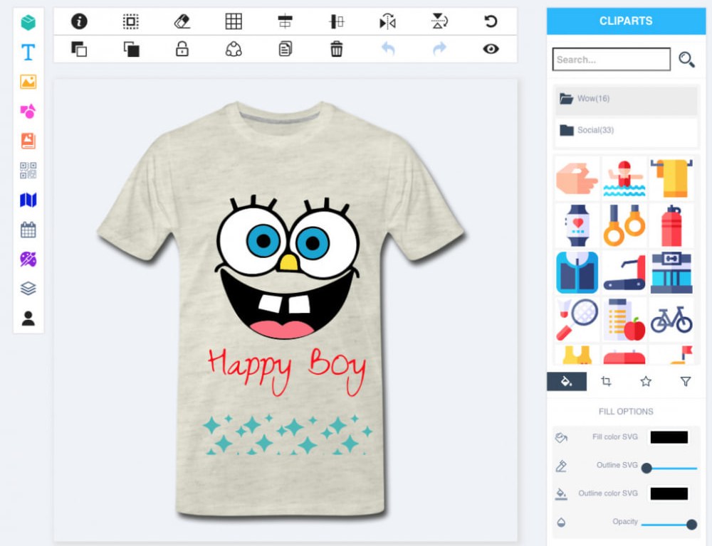 [1.5.6]Product Designer Studio买家个性化设计可定制类产品Prestashop插件 - 图片3