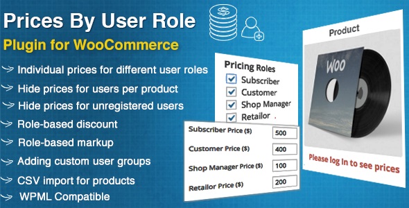 Prices By User Role基于角色定价批发电商WooCommerce插件V5.2.1.1 Prices By User Role基于角色定价批发电商WooCommerce插件V5.2.1.1