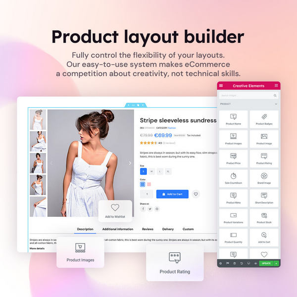 Creative Elements(v2.14.0)Prestashop实时页面设计插件 - 图片3