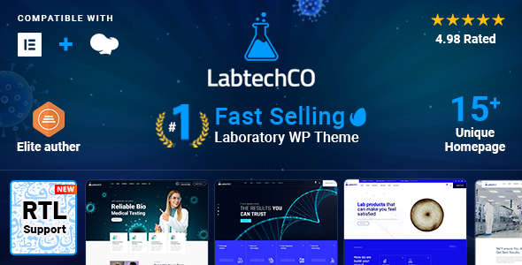 LabtechCO实验室WordPress主题V8.2_科研机构网站模板 - 图片1 LabtechCO实验室WordPress主题V8.2_科研机构网站模板 - 图片1