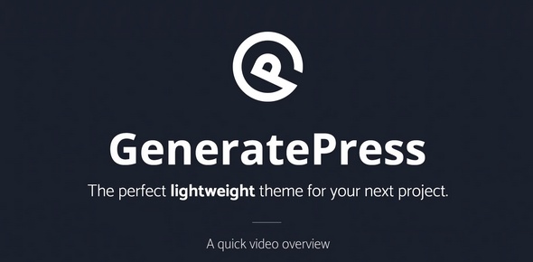 GeneratePress Pro(v2.5.4)高可定制通用建站WordPress主题 GeneratePress Pro(v2.5.4)高可定制通用建站WordPress主题