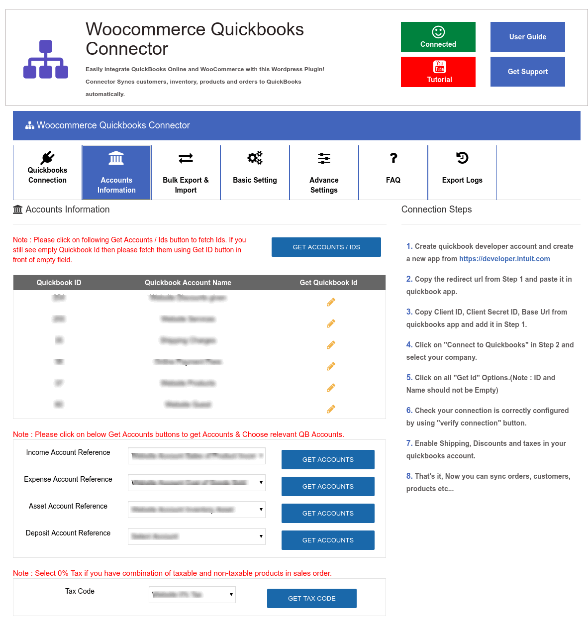 WooCommerce Quickbooks Connector会计服务集成插件V2.2.9 - 图片2 WooCommerce Quickbooks Connector会计服务集成插件V2.2.9 - 图片2