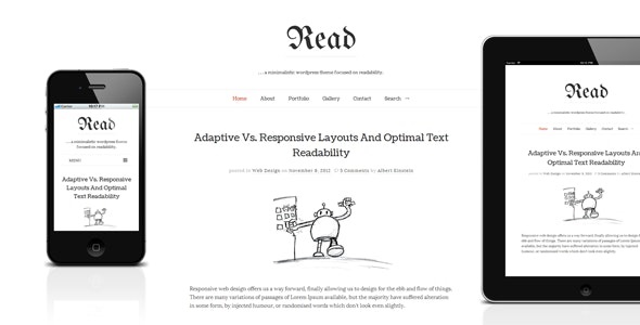 ReadWP极简个人作家博客网站WordPress主题V4.6.4 ReadWP极简个人作家博客网站WordPress主题V4.6.4