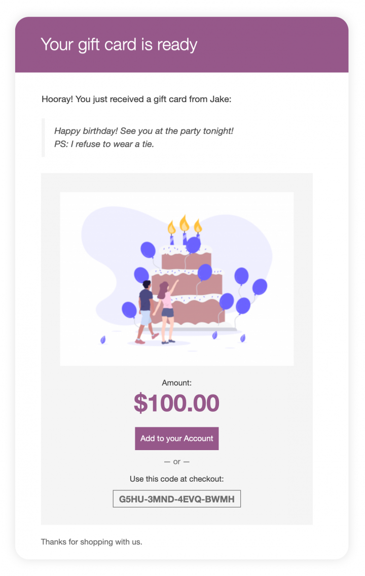 [1.10.3]Woocommerce Gift Cards预付费电子购物卡礼券WooCommerce插件-1