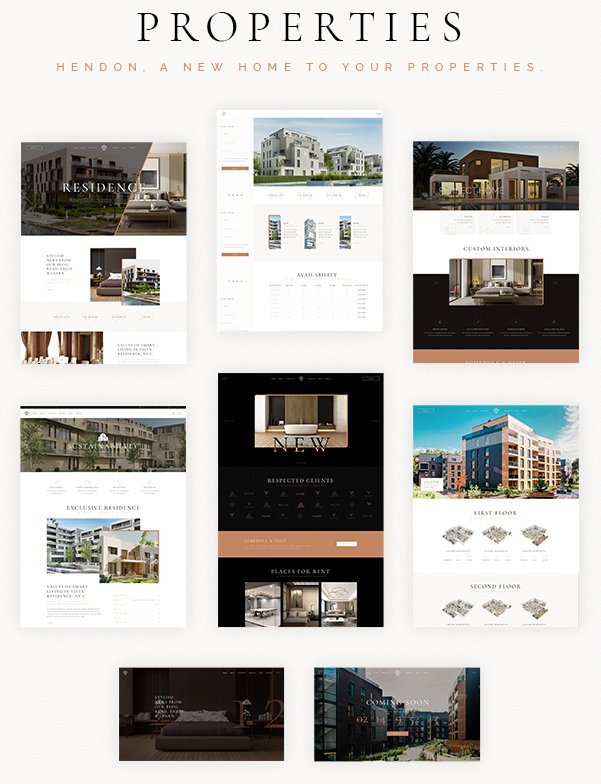 Hendon公寓住房物业展示和房地产中介网站WordPress主题V1.5.1 - 图片2
