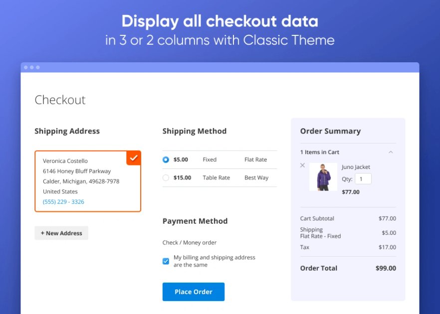Magento 2单步快速结账插件Amasty One Step Checkout V3.1.2 - 图片2