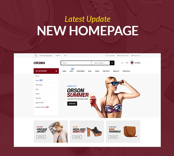 Orson灵活创意多品类跨境电商网店WooCommerce主题 - 图片2