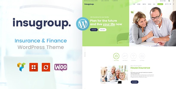 WordPress主题Insugroup保险公司和金融咨询网站模板 WordPress主题Insugroup保险公司和金融咨询网站模板