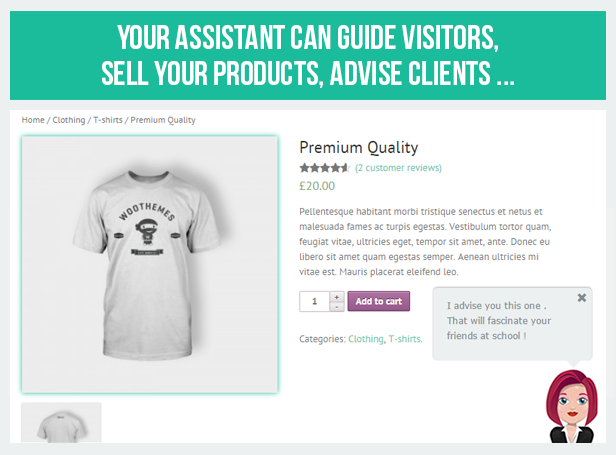 WP Virtual Assistant汉化版_虚拟导购员虚拟AI助手WordPress插件 - 图片2 WP Virtual Assistant汉化版_虚拟导购员虚拟AI助手WordPress插件 - 图片2