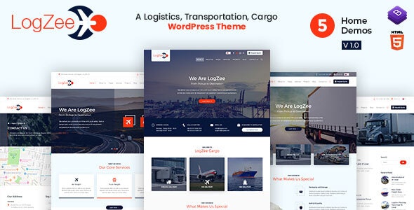 Logzee v1.3|快递物流运输货运公司网站WordPress主题 - 图片1 Logzee v1.3|快递物流运输货运公司网站WordPress主题 - 图片1
