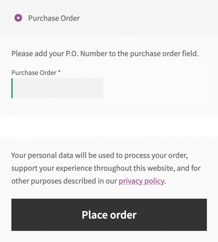 WooCommerce Purchase Order Gateway 1.2.13 采购订单网关插件-1
