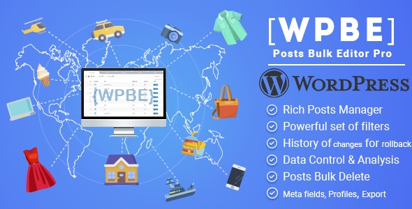 批量文章编辑器和管理器WordPress插件WOLF 2.0.6 批量文章编辑器和管理器WordPress插件WOLF 2.0.6