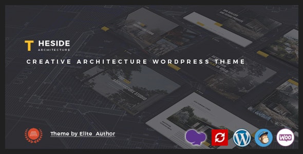 TheSide创意建筑设计企业作品案例WordPress主题 TheSide创意建筑设计企业作品案例WordPress主题