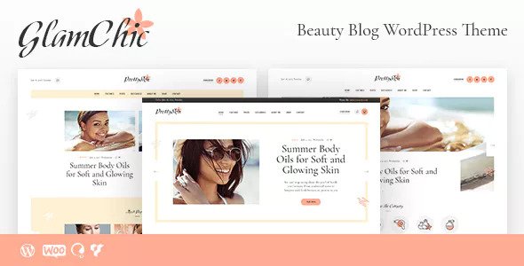 GlamChic美容美妆时尚博主博客网站WordPress主题V1.0.6 GlamChic美容美妆时尚博主博客网站WordPress主题V1.0.6