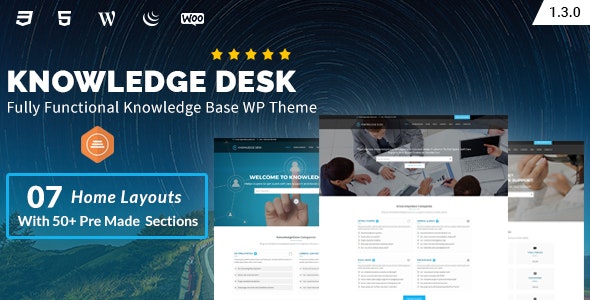 WordPress主题Knowledgedesk知识库文档库和帮助中心网站V1.3.8 - 图片1 WordPress主题Knowledgedesk知识库文档库和帮助中心网站V1.3.8 - 图片1