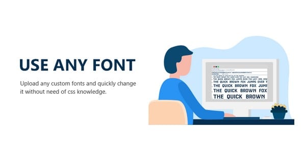 Use Any Font Pro汉化版V6.3.4 自定义字体上传器WordPress插件 Use Any Font Pro汉化版V6.3.4 自定义字体上传器WordPress插件