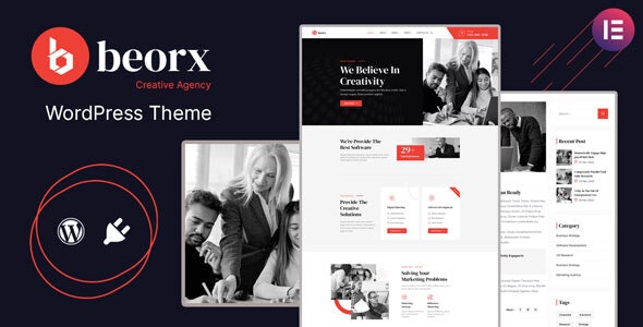 Beorx创意设计和营销机构网站WordPress主题 Beorx创意设计和营销机构网站WordPress主题
