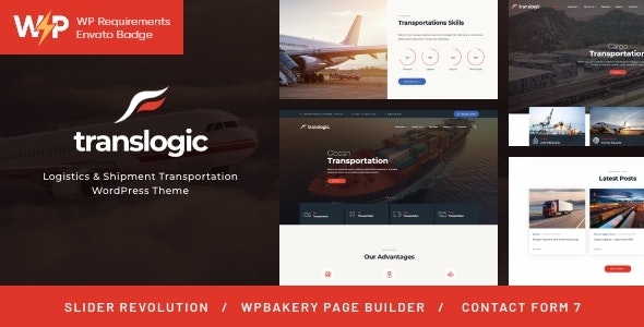 Translogic(v1.2.11)仓储物流运输企业网站模板WordPress主题 Translogic(v1.2.11)仓储物流运输企业网站模板WordPress主题