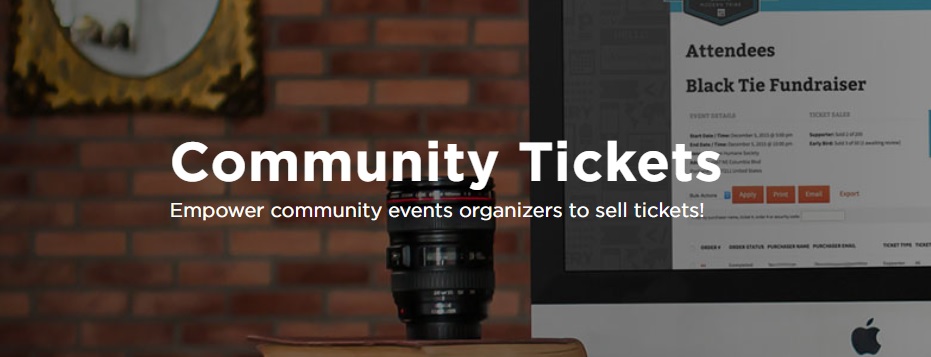 Community Tickets社区活动门票销售WordPress插件 Community Tickets社区活动门票销售WordPress插件