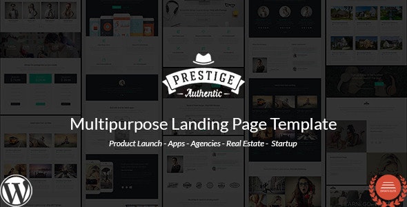 Prestige多用途WordPress落地页网站主题V1.3.6.1 Prestige多用途WordPress落地页网站主题V1.3.6.1