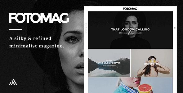 Fotomag丝滑极简博客杂志网站WordPress主题V2.0.8 Fotomag丝滑极简博客杂志网站WordPress主题V2.0.8