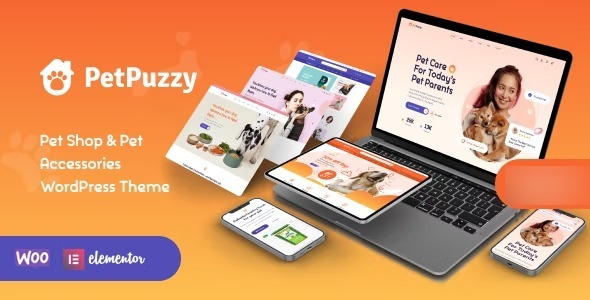 PetPuzzy宠物用品在线销售平台WooCommerce主题 PetPuzzy宠物用品在线销售平台WooCommerce主题
