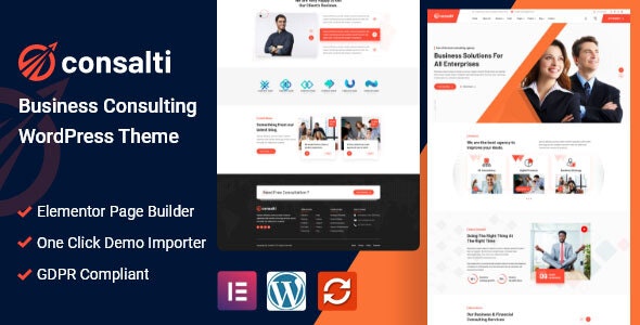 Consalti(v2.0)商业规划咨询机构WordPress主题 Consalti(v2.0)商业规划咨询机构WordPress主题