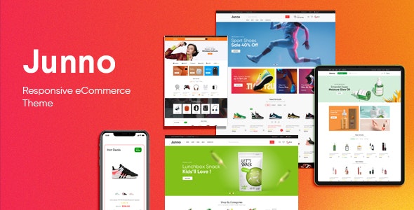 Junno运动鞋化妆品跨境电商WooCommerce主题 - 图片1 Junno运动鞋化妆品跨境电商WooCommerce主题 - 图片1