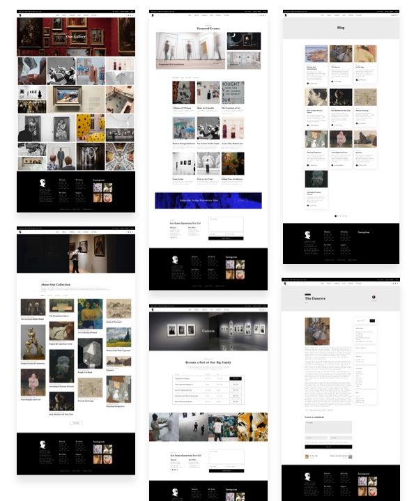 Mooseoom WordPress主题_博物馆美术馆网站模板 - 图片3