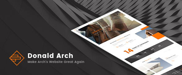 Donald Arch创意建筑设计企业网站WordPress主题V1.2.0 Donald Arch创意建筑设计企业网站WordPress主题V1.2.0