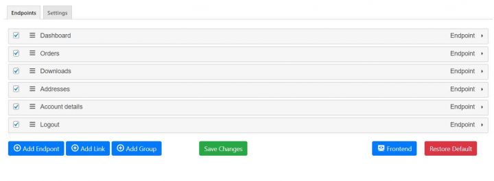 Customize My Account Pro自定义我的账户页WC插件V1.1.8-1