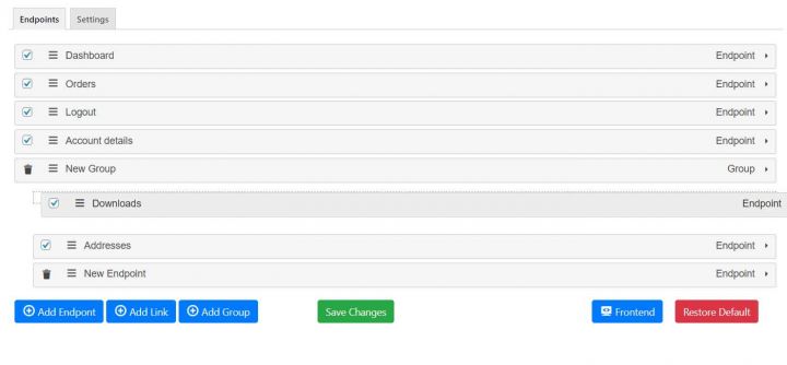 Customize My Account Pro自定义我的账户页WC插件V1.1.8-2