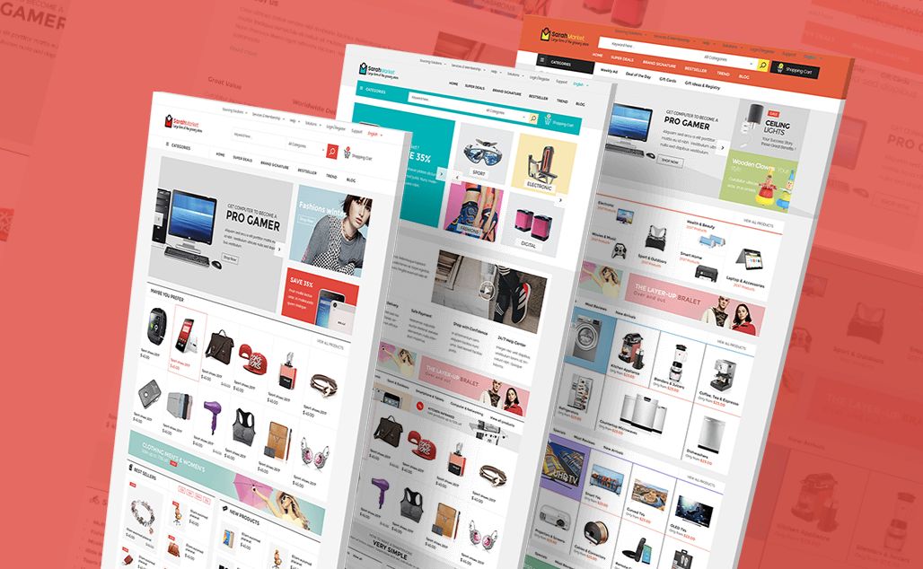 SarahShop分段式跨境电商购物商城网站Shopify主题V2.0.0 - 图片2