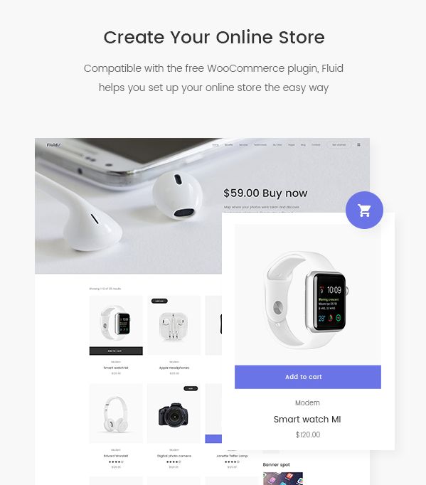 Fluid软件APP和项目启动落地页WordPress主题V1.7 - 图片3 Fluid软件APP和项目启动落地页WordPress主题V1.7 - 图片3