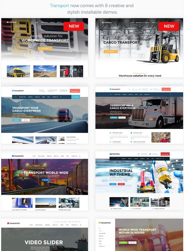 Transport v3.3.3_交通运输和快递物流企业WordPress主题 Transport v3.3.3_交通运输和快递物流企业WordPress主题